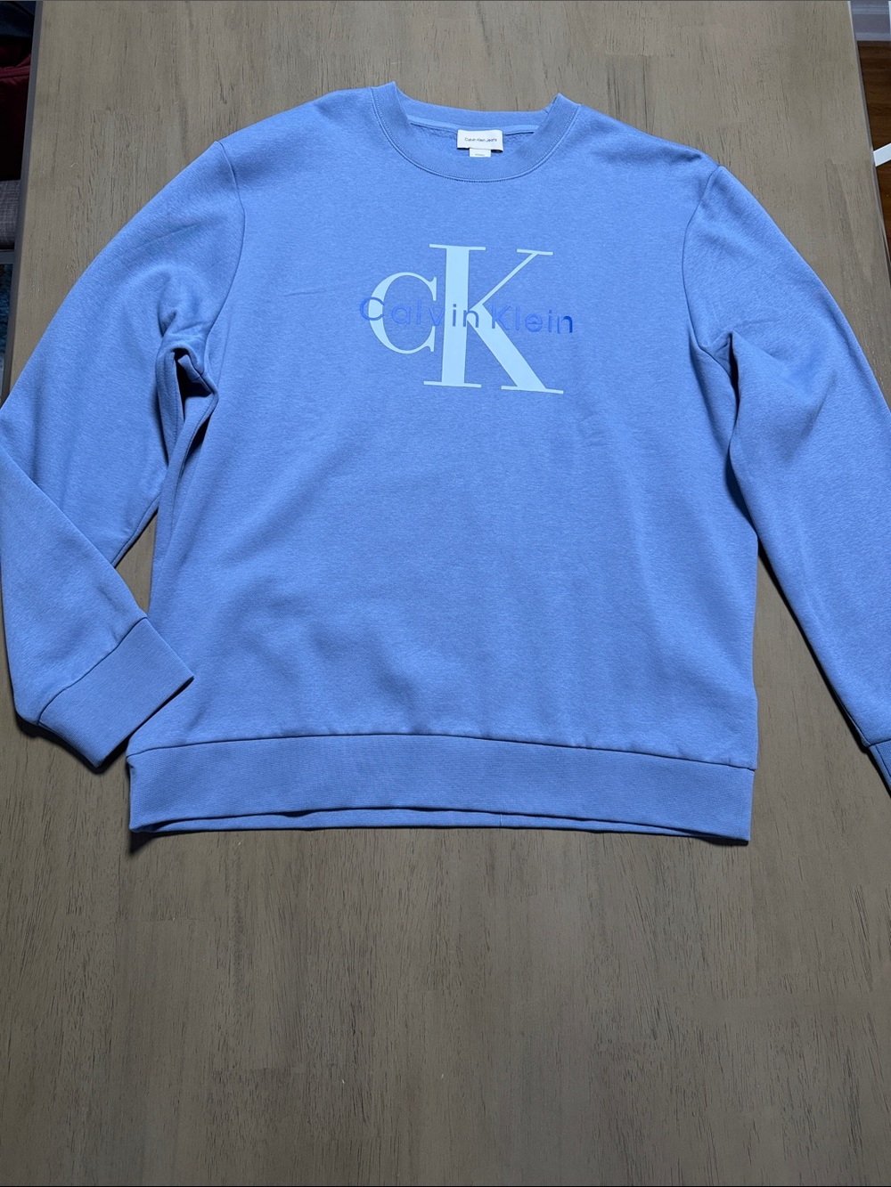 Calvin Klein Men’s  Crewneck Sweatshirt with CK Logo
